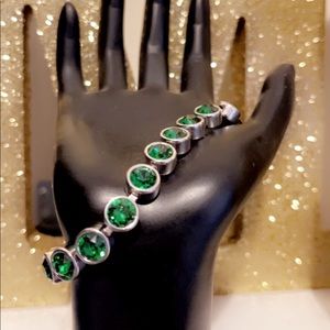 Crystal bracelet. Blingy.